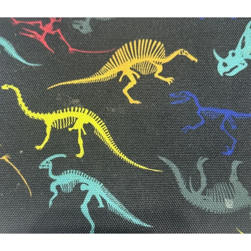PackIt Dinosaur Skeleton Print Insulated Lunch Box Bag Built-In Cooling